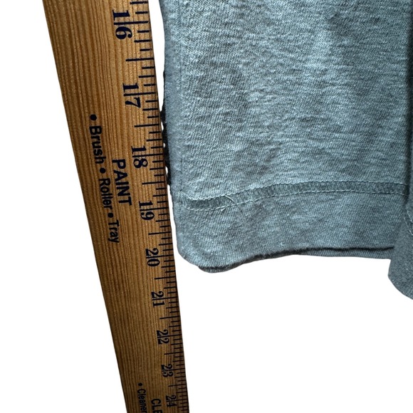 Free People FP Beach Linen Blend V-Neck Jumpsuit Romper Green XS - Picture 8 of 9